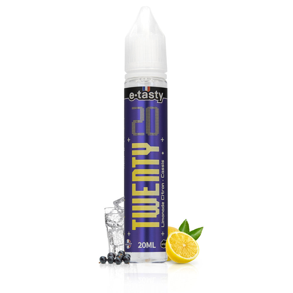 E-liquide Limonade Citron Cassis 20ml Twenty E.Tasty