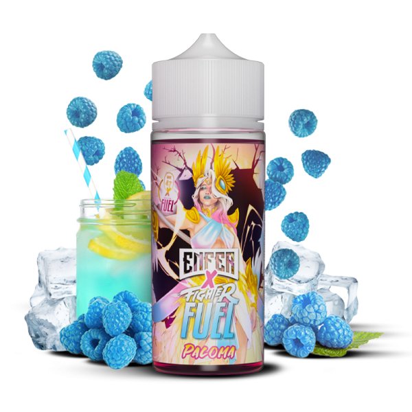 E-liquide Paloma 100ml Fighter Fuel x ENFER - limonade framboise bleue