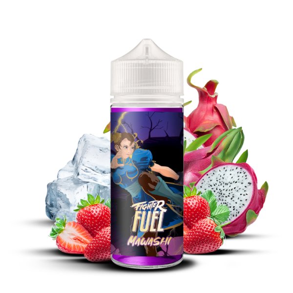 E-liquide Mawashi 50ml Fighter Fuel - saveurs fruit du dragon et fruits rouges