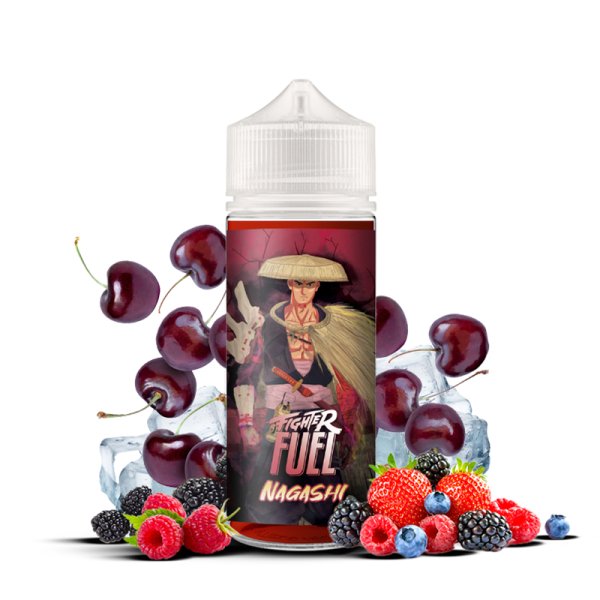 E-liquide Nagashi 50ml Fighter Fuel - saveurs cerise et fruits rouges