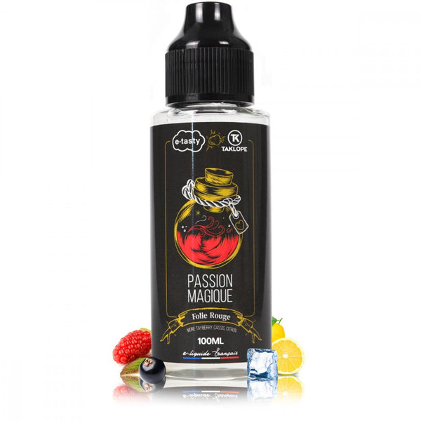 Folie Rouge 100ml Passion Magique - E-Tasty - e-liquide E-Tasty