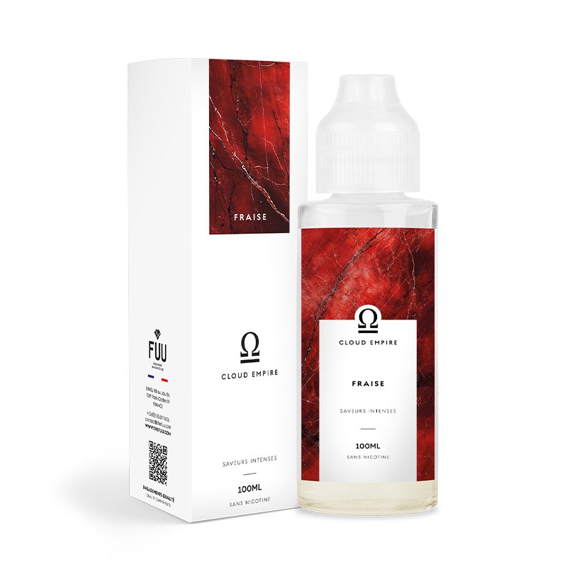 Fraise 100ml - Cloud Empire by Fuu - vue produit 3