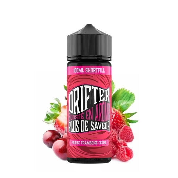 Fraise Framboise Cerise 0mg 100ml - Drifter - DRIFTER - Cigarette Électronique & Vape | Alliancetech.fr