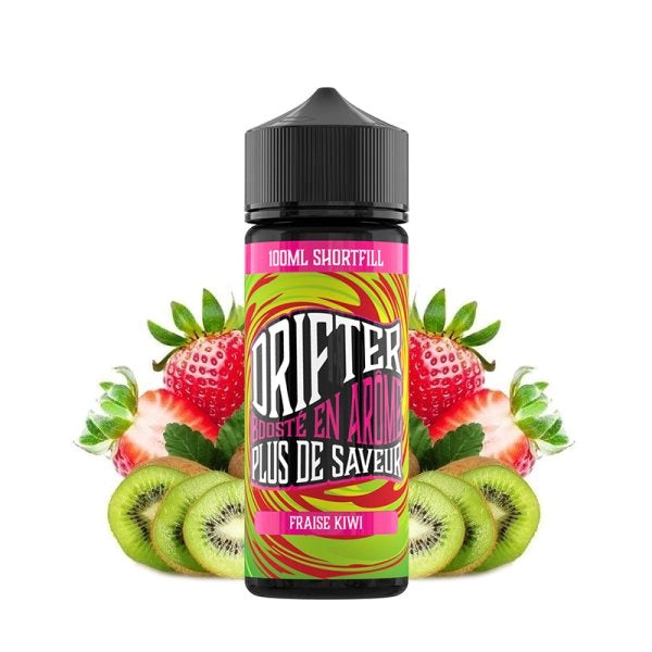 E-liquide Fraise Kiwi 0mg 100ml - Drifter