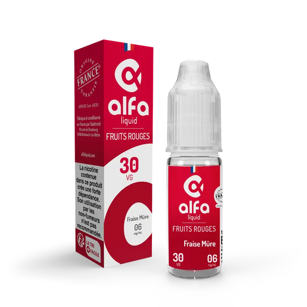 Fraise Mûre - Alfaliquid - Alfaliquid - Cigarette Électronique & Vape | Alliancetech.fr