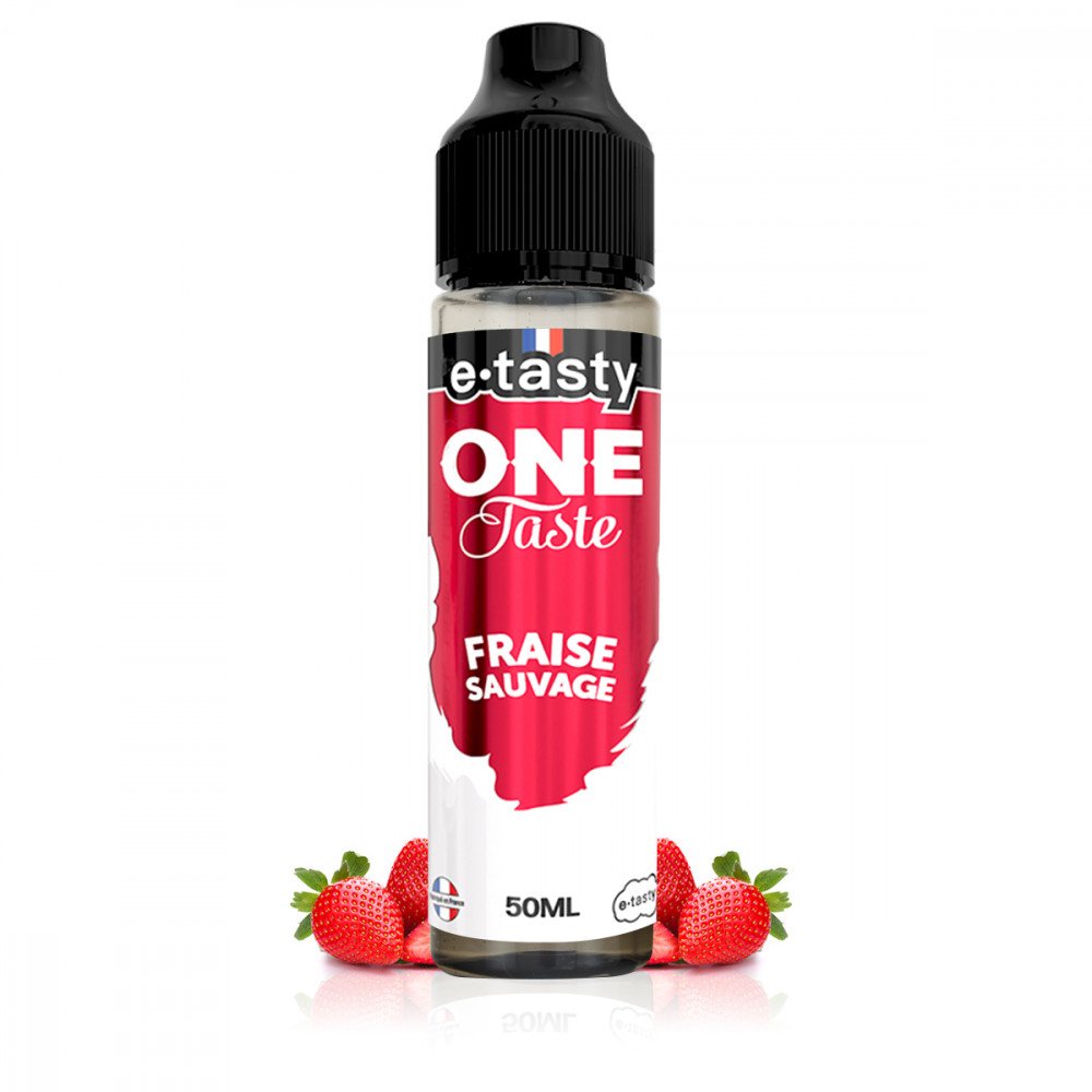 Fraise Sauvage 50ml One Taste - E-Tasty - e-liquide E-Tasty