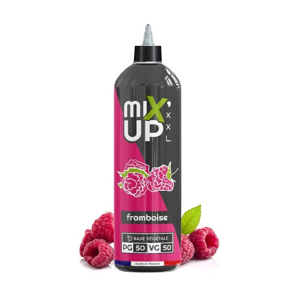E-Liquide Mixup XXL Framboise 1 litre 0mg - Sans Nicotine, Base 50/50 | Alliancetech.fr