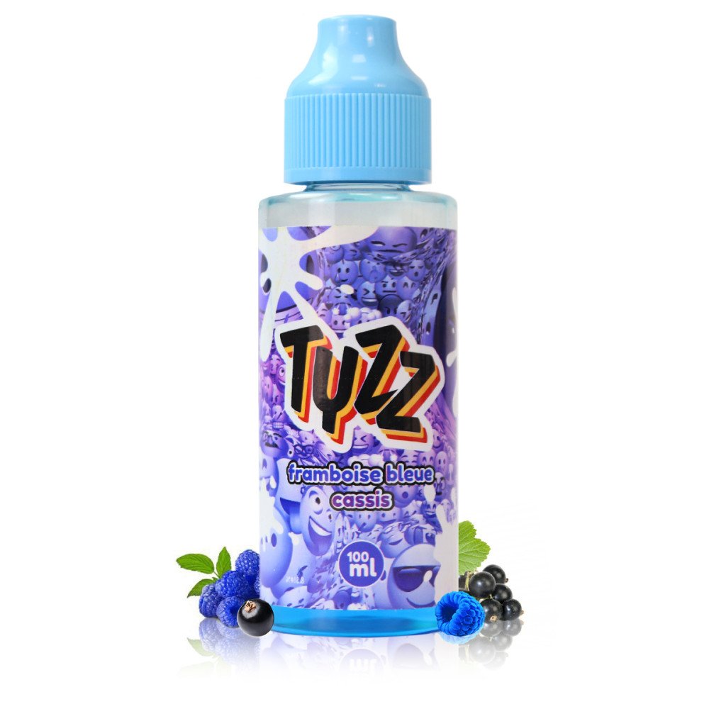 Framboise Bleue Cassis 100ml - Tyzz - E-liquide 100ml 0mg Tyzz
