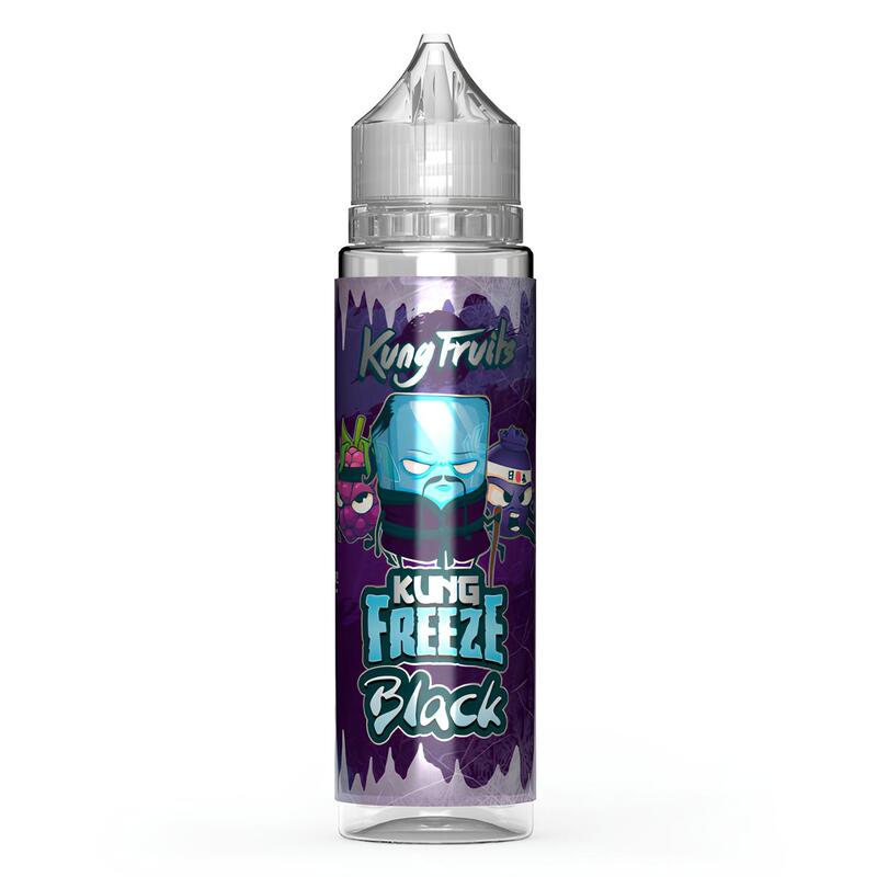 Kung Freeze Black 50ml - Kung Fruits - e-liquide Kung Fruits