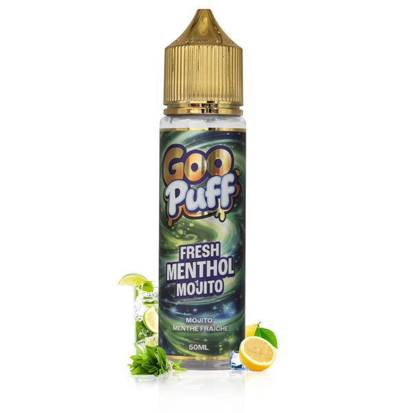 E-liquide Fresh Menthol Mojito 50ml Goo Puff Guilab - mojito, citron et menthe