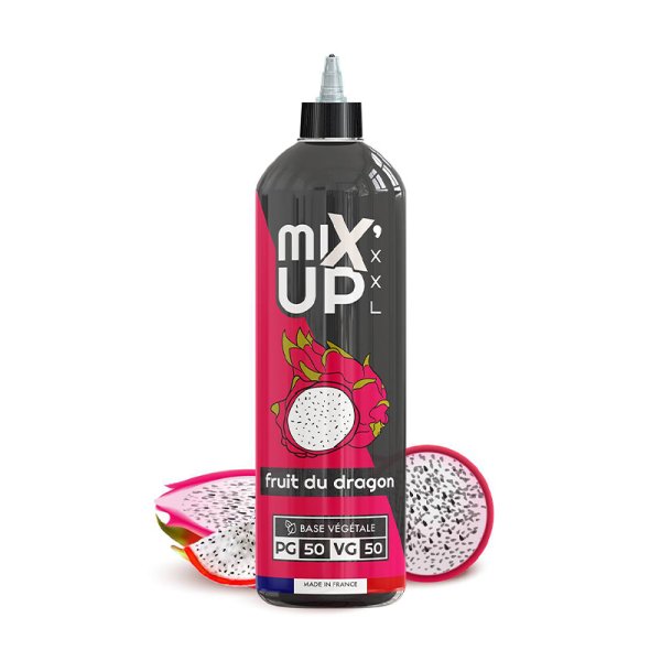 E-Liquide Mixup XXL Fruit du dragon 1 litre 0mg - Sans Nicotine, Base 50/50 | Alliancetech.fr