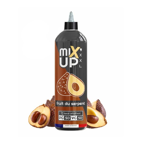 E-Liquide Mixup XXL Fruit du serpent 1 litre 0mg - Sans Nicotine, Base 50/50 | Alliancetech.fr