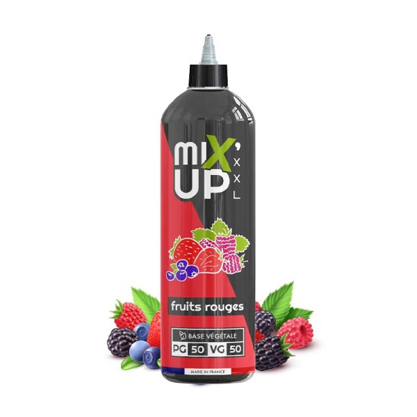 E-Liquide Mixup XXL Fruits rouges 1 litre 0mg - Sans Nicotine, Base 50/50 | Alliancetech.fr
