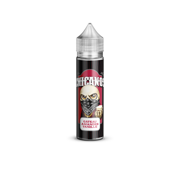 Gateau Amandes Vanille 50ml - Chicanos - e-liquide Chicanos