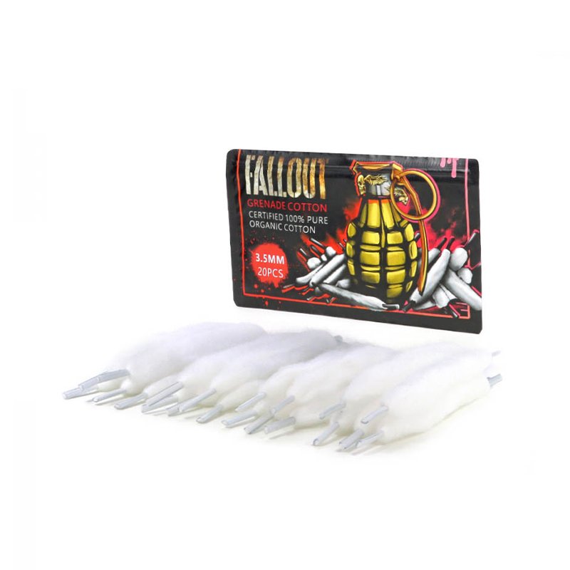 Grenade Coton Bio (X20) - Fallout x Mechlyfe - variante 3,5 mm - vue complémentaire
