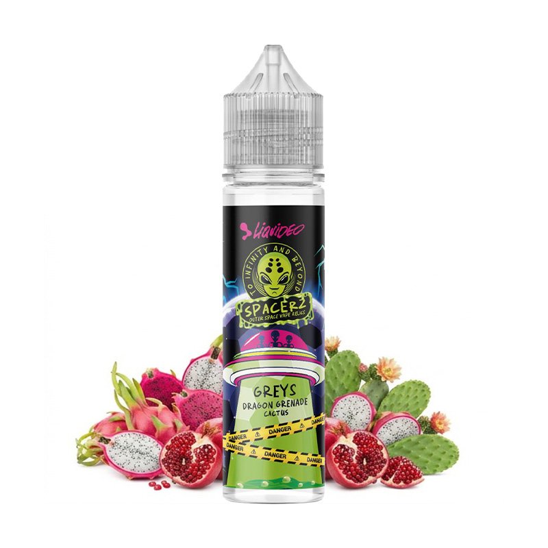 E-liquide Greys Fruit du Dragon Grenade Cactus 50ml - Spacerz by Liquideo