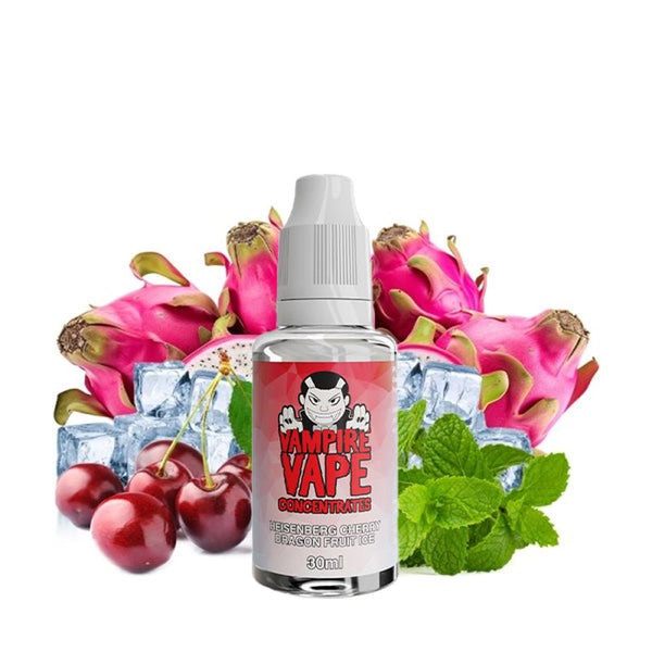 Concentré Heisenberg Cherry Dragon Ice 30ml Vampire Vape - flacon 30ml