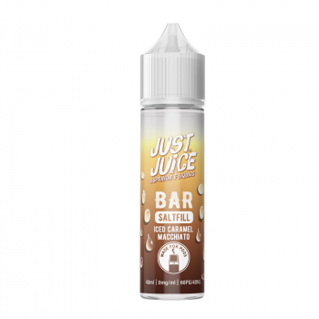 Iced Caramel Macchiato Bar Saltfill Just Juice 40ml - Just juice - Cigarette Électronique & Vape | Alliancetech.fr