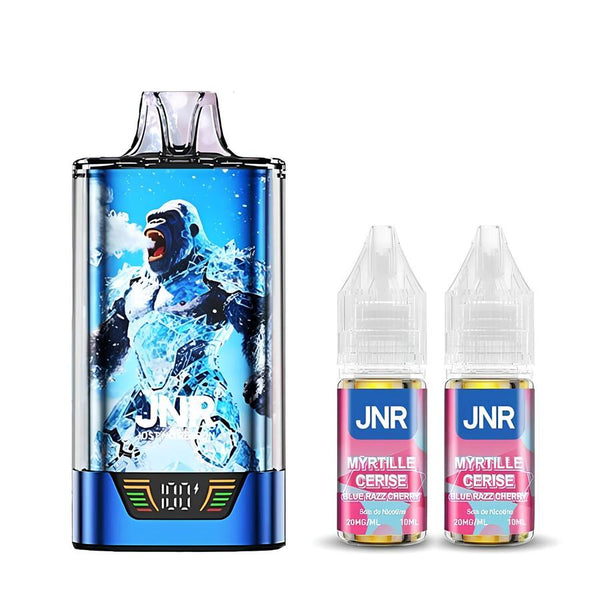 Puff JNR Gorilla X 43K - Blue Razz Cherry - JNR