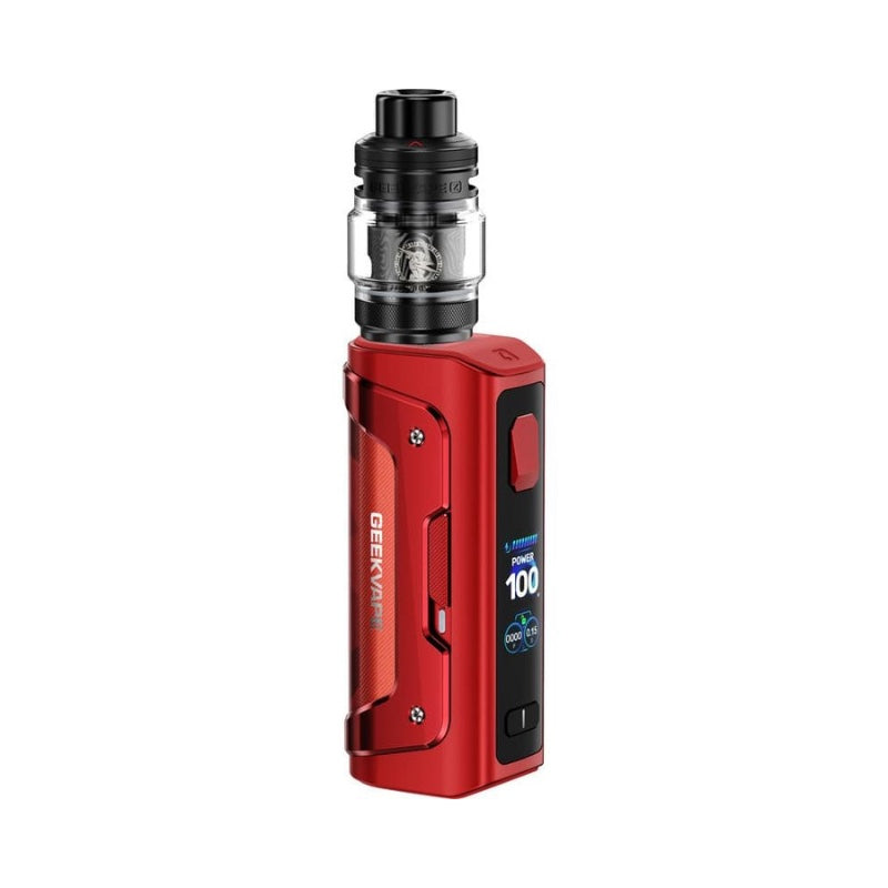 Kit Aegis Solo 5 Red Geekvape - box 100W et clearomiseur Z Subohm 5 5,5ml