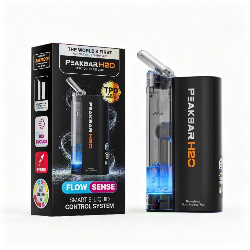 Kit H2O Pro 10ml 900mAh Peakbar - Carbon Black