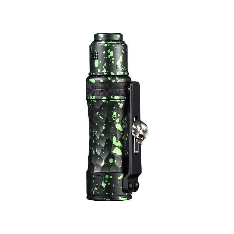 Kit Meca Bonza Pro Aluminium Green + RDA - Thunder Cloud x Vaping Bogan - finition Aluminium Green