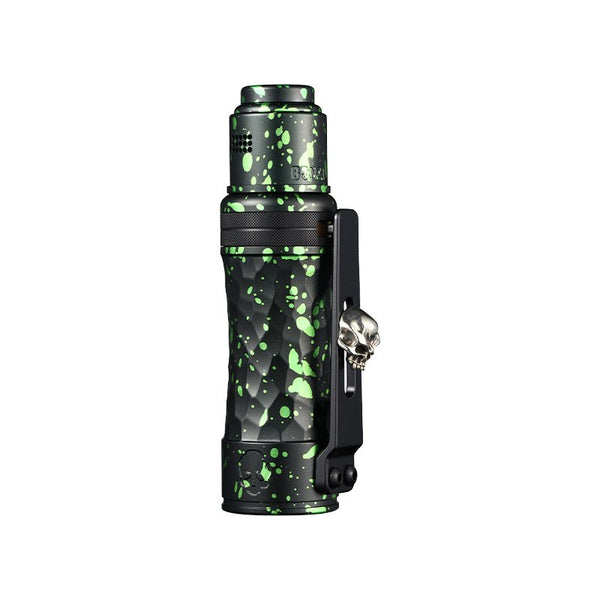 Kit Meca Bonza Pro Aluminium Green + RDA - Thunder Cloud x Vaping Bogan - finition Aluminium Green