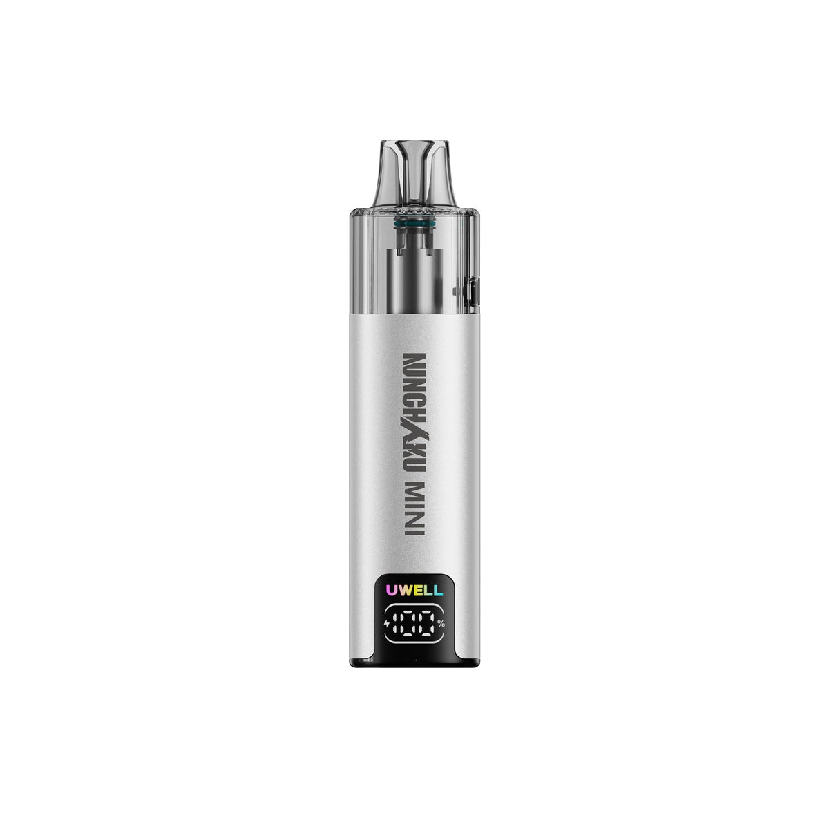 Kit Pod Nunchaku Mini 10 ml 1000 mAh - Uwell - coloris Stella Silver - Alliancetech.fr