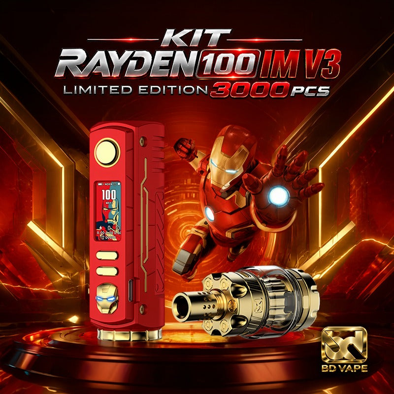 Kit Rayden 100 V3.0 IM Limited Edition - BD Vape - vue 2
