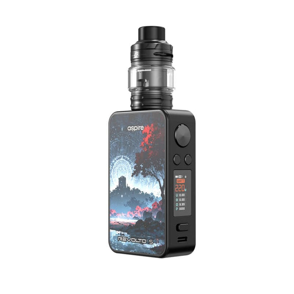 Kit Revolto S Aspire - coloris Black & Midnight Mirage