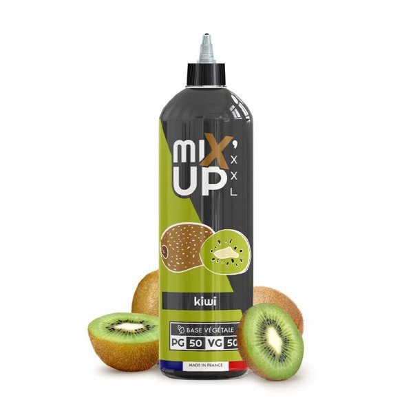 E-Liquide Mixup XXL Kiwi 1 litre 0mg - Sans Nicotine, Base 50/50 | Alliancetech.fr