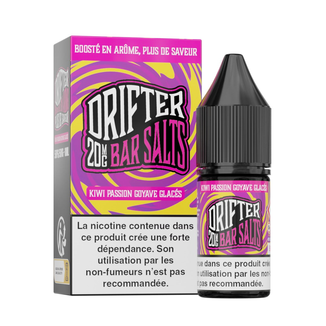 Kiwi Passion Goyave Glacés Nic Salt 20mg 10ml - Drifter - visuel 3