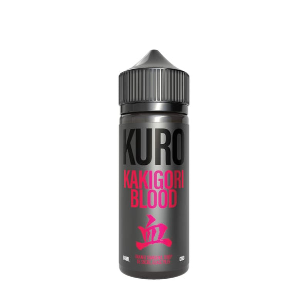 E-liquide Kakigori Blood 80ml Kuro - orange sanguine, sirop de sucre, glace pilee