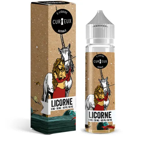 E liquide - Edition Astrale - La Licorne - 50ml Curieux