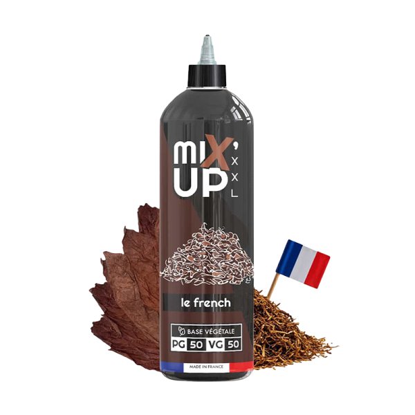 E-Liquide Mixup XXL Le French 1 litre 0mg - Sans Nicotine, Base 50/50 | Alliancetech.fr