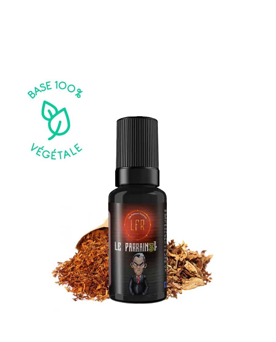 E-liquide Le Parrain 10ml LFR - saveurs tabac blond sec 3 mg