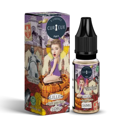 E liquide - Edition Hexagone - Lille Etait Une Fois - 10ml Curieux