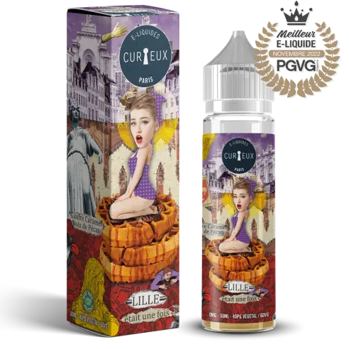 E liquide - Edition Hexagone - Lille Etait Une Fois - 50ml Curieux