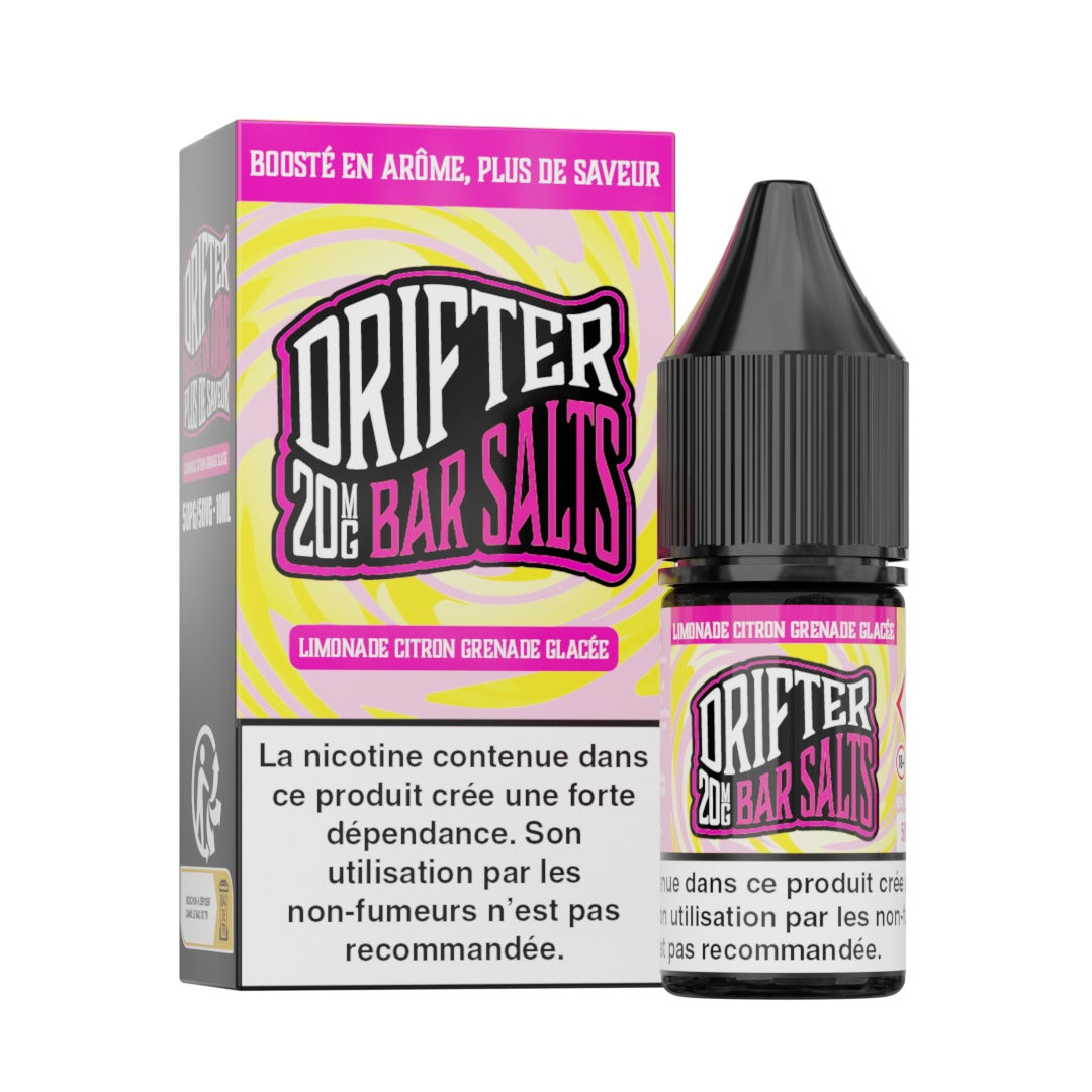 Limonade Citron Grenade Glacée Nic Salt 20mg 10ml - Drifter - visuel 3