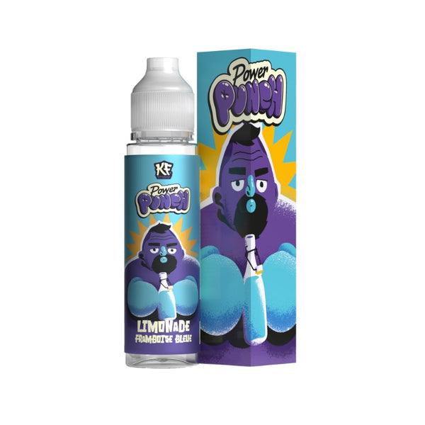 E-liquide Limonade Framboise Bleue 50ml Power Punch Cloud Vapor - saveurs limonade, framboise bleue