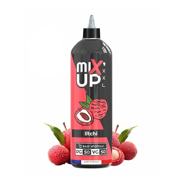 E-Liquide Mixup XXL Litchi 1 litre 0mg - Sans Nicotine, Base 50/50 | Alliancetech.fr