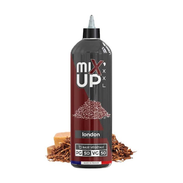 E-Liquide Mixup XXL London 1 litre 0mg - Sans Nicotine, Base 50/50 | Alliancetech.fr