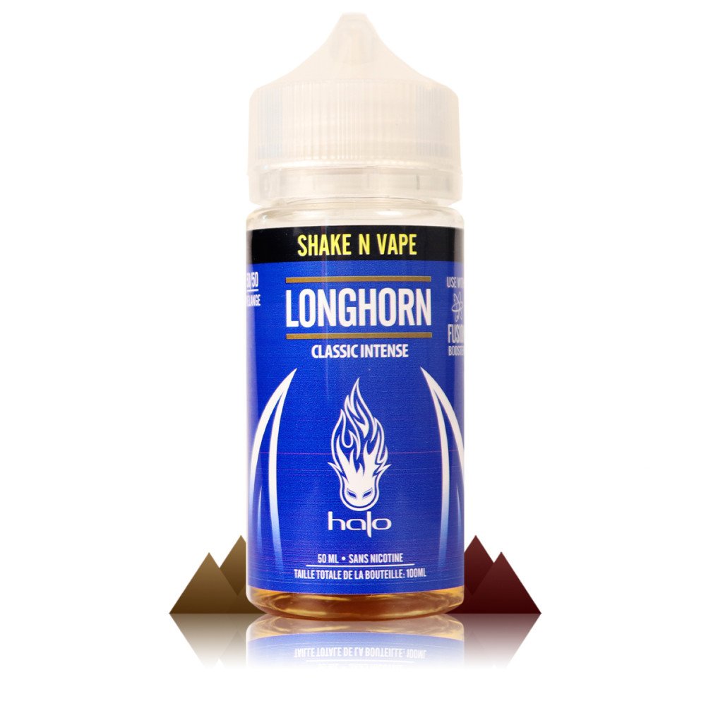 Longhorn 50ml - Halo - Classic cubain, Classic Cavendish