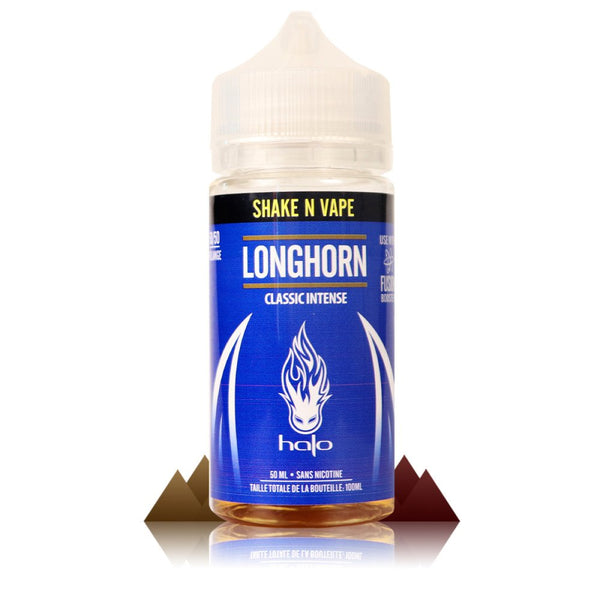 Longhorn 50ml - Halo - Classic cubain, Classic Cavendish
