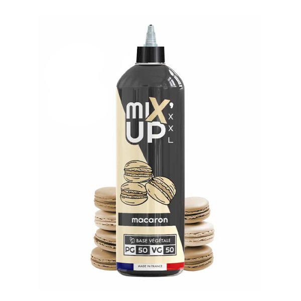 E-Liquide Mixup XXL Macaron 1 litre 0mg - Sans Nicotine, Base 50/50 | Alliancetech.fr