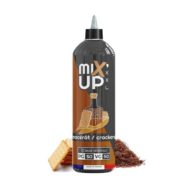 E-Liquide Mixup XXL Mac&eacute;r&acirc;t crackers 1 litre 0mg - Sans Nicotine, Base 50/50 | Alliancetech.fr