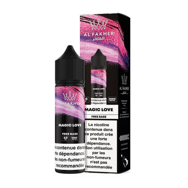 E-liquide Magic Love 50ml Al Fakher - saveurs fraise, kiwi et menthe