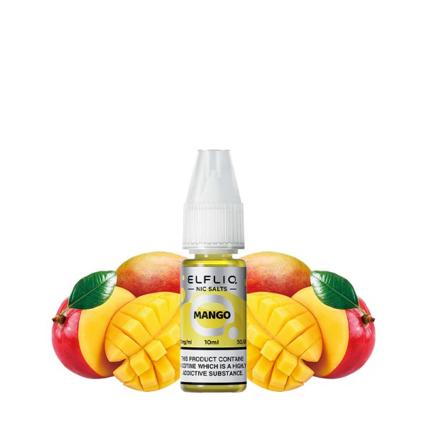 E-liquide Elfliq by Elfbar Mango - Nic Salt 10ml - Sel de nicotine 10mg et 20mg