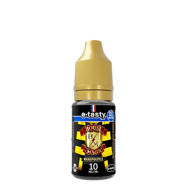 E-liquide Mangpouffle Sel de Nicotine 10ml House of Magic E-Tasty - saveurs mangue et pêche
