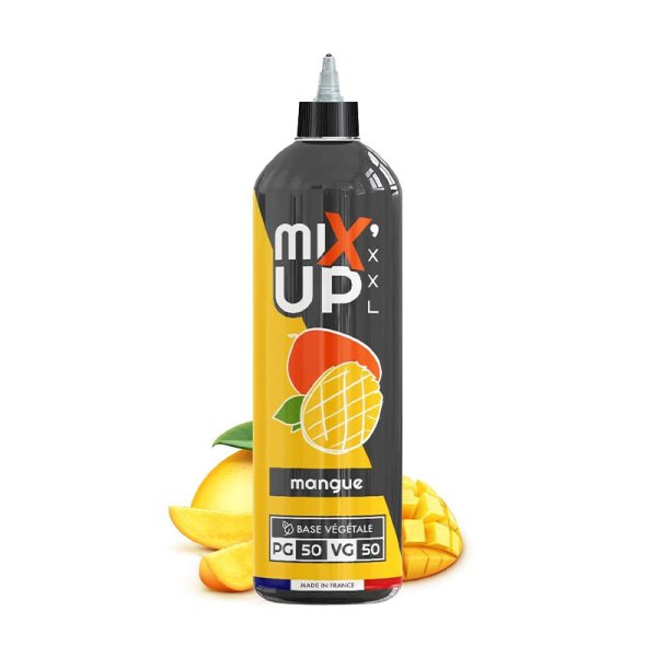 E-Liquide Mixup XXL Mangue 1 litre 0mg - Sans Nicotine, Base 50/50 | Alliancetech.fr